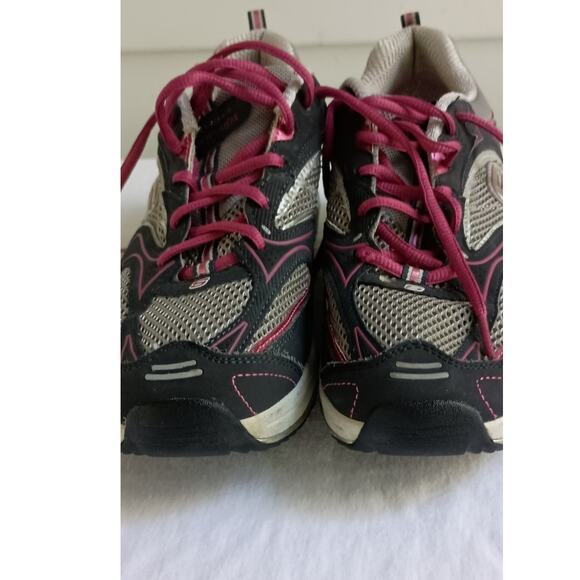 Skechers Shape Ups Women's Size 10 Blue/ Pink/ Gray - Picture 3 of 10